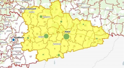 Информация о границах земельных участков в Курганской области на 01.10.2023 года
